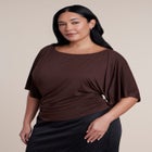 Cinched Waist Draped Top image number 2