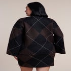 Mockneck Intarsia Sweater image number 1