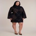Mockneck Intarsia Sweater image number 2