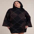 Mockneck Intarsia Sweater image number 0