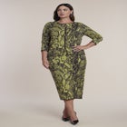 Intarsia Sweater Midi Skirt image number 0