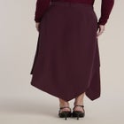 Layered Drape Midi Skirt image number 2