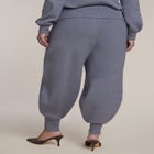 Foldover Waistband Barrel Sweater Pant image number 2