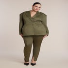 Houndstooth Hourglass Blazer image number 4