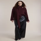 Brushed Scarf Neck Sweater image number 2