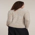 Dotted Fuzzy Cardigan image number 1