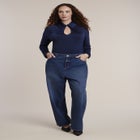 Shirred Cutout Top image number 2