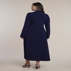 Draped Knit Maxi Dress image number 1