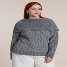 Foldover Collar Sweater image number 0