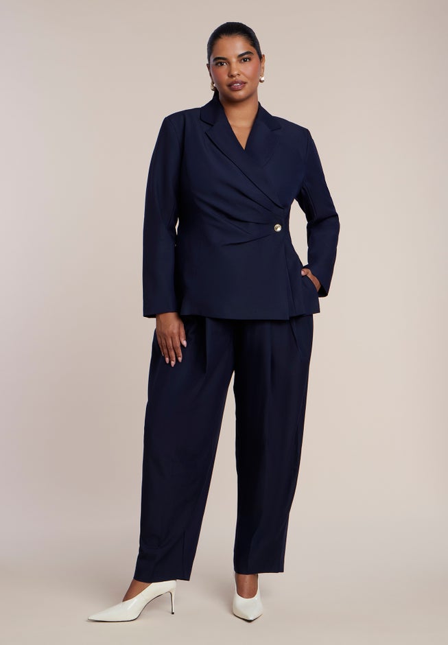 Soft Wrap Blazer image number 3