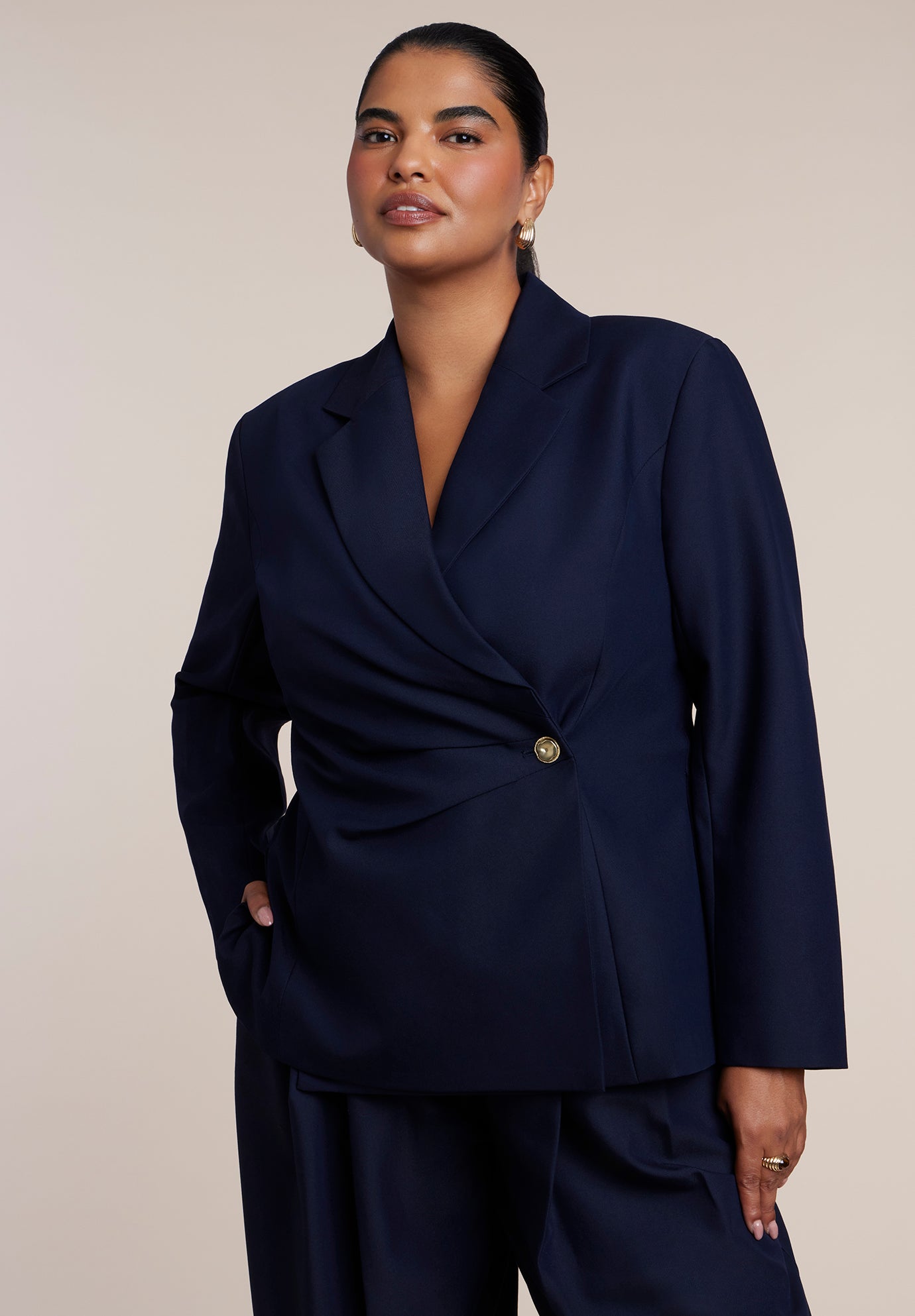 Soft Wrap Blazer image number 0