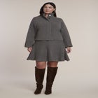 Funnel Neck Sweater Jacket image number 3