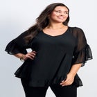 Harlow Frill Detail Blouse image number null