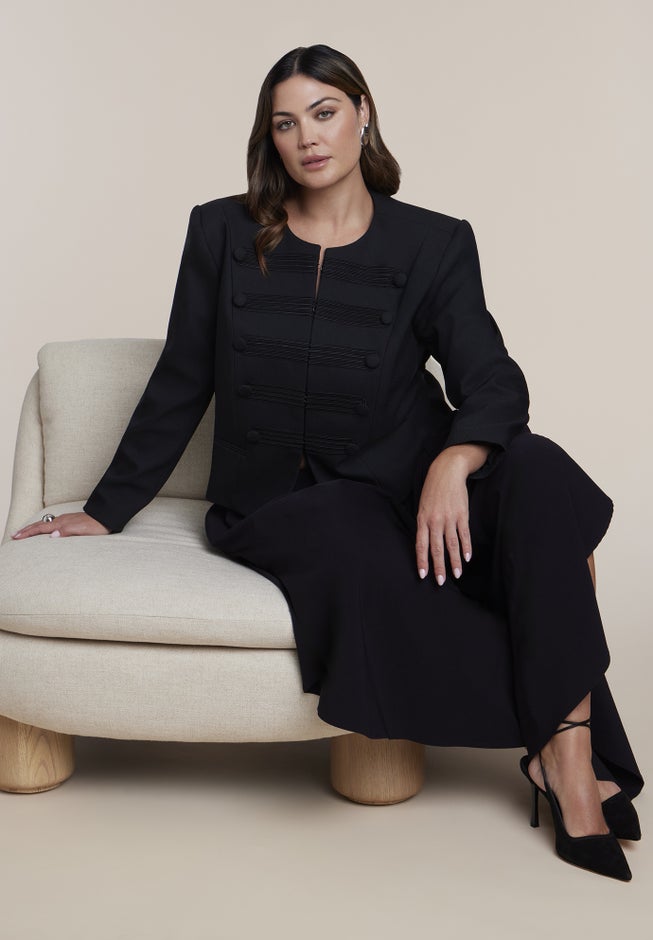 Tailored Military Jacket image number 3