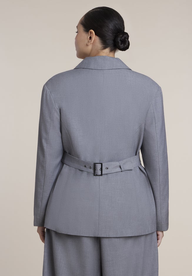 Adjustable Back-Belt Blazer image number 1