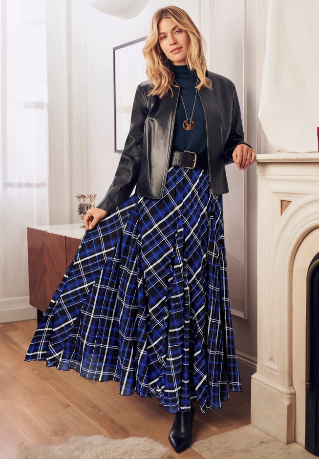 Flowing Crinkled Maxi Skirt image number 0