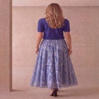 Flowing Crinkled Maxi Skirt image number null