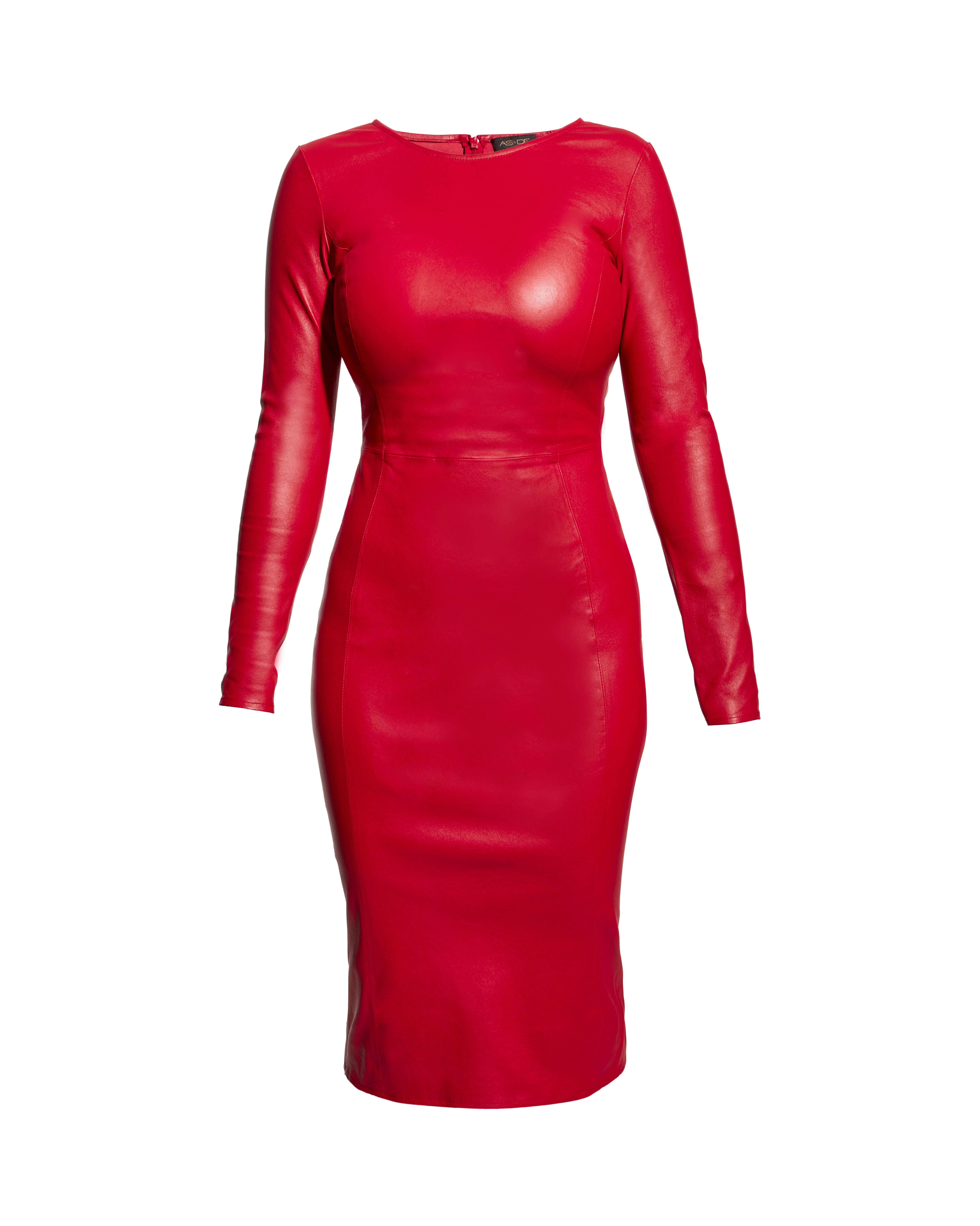 Mrs. Smith Stretch Leather Dress | Dia & Co Mrs. Smith Stretch Leather Dress | Dia & Co