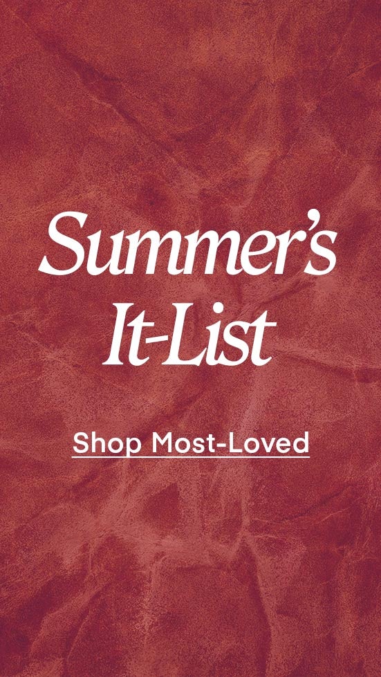 Summer's It List