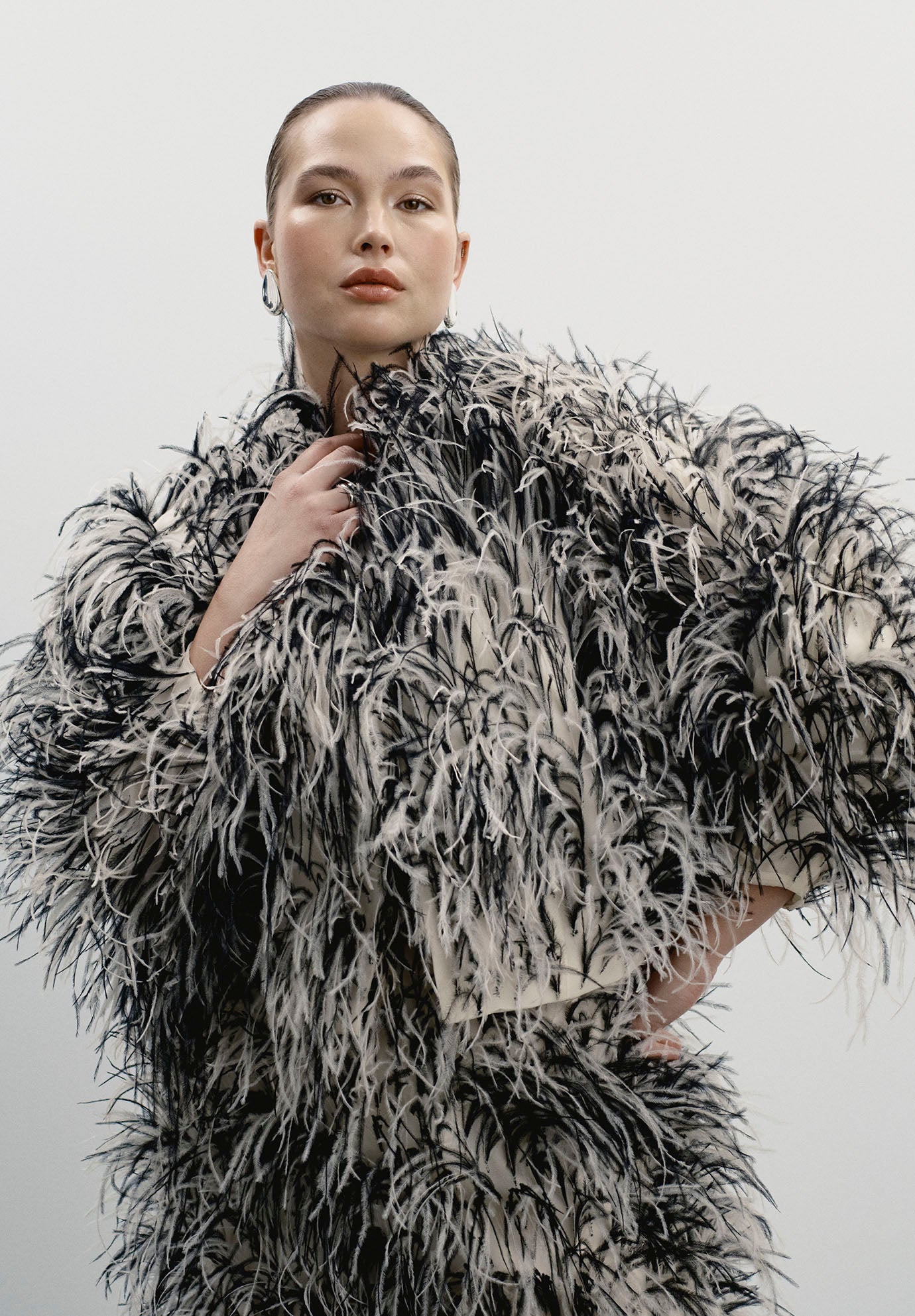 Feather Rounded Jacket