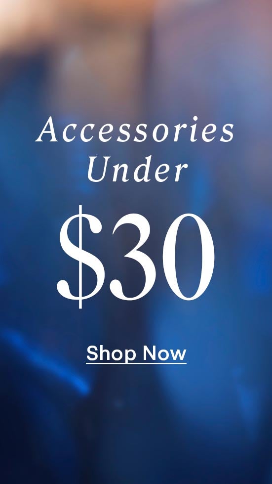 Accessories under $30