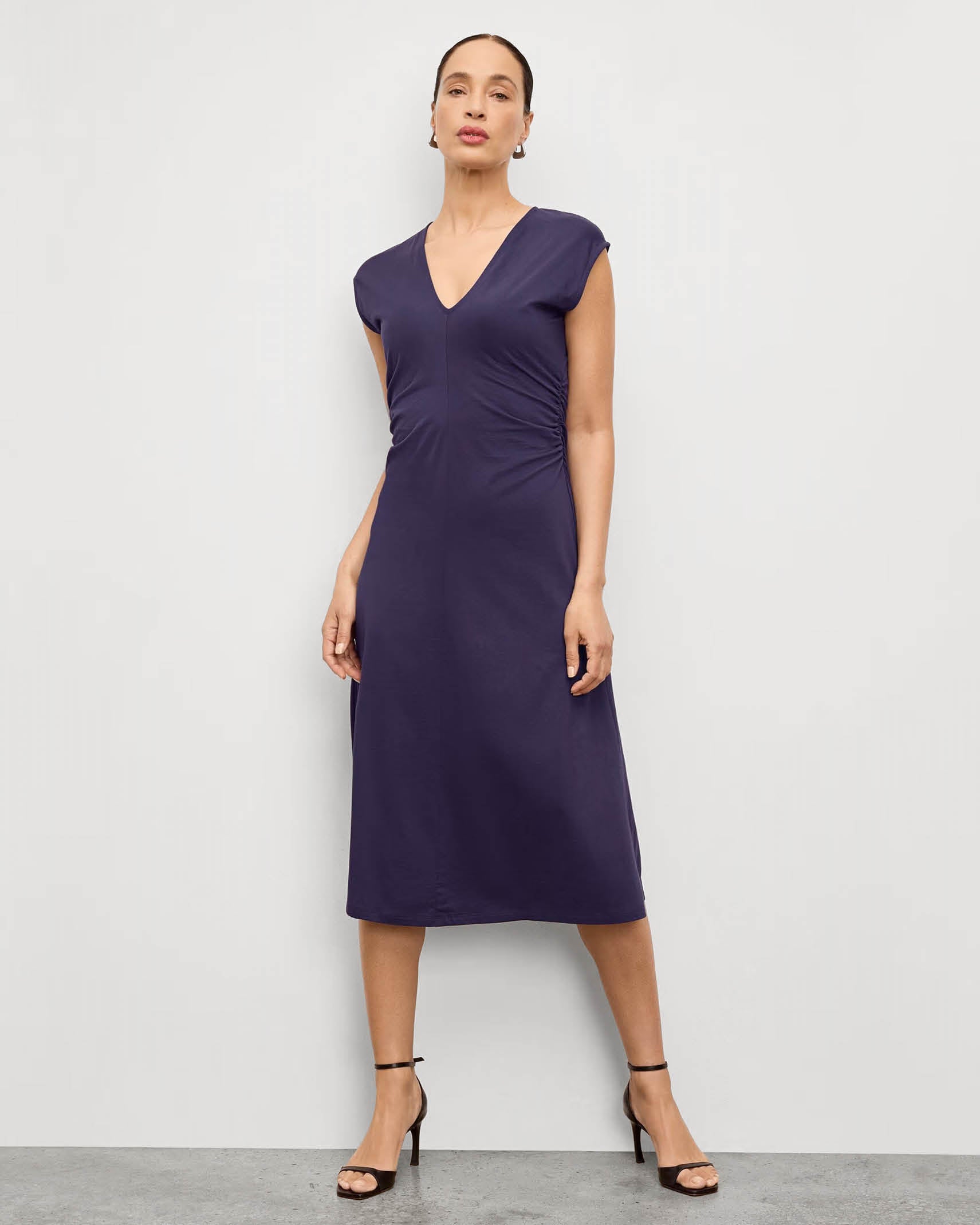 Model wearing professional work dress - Shop Work Dresses