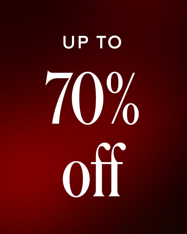 Up to 75% Off Sale