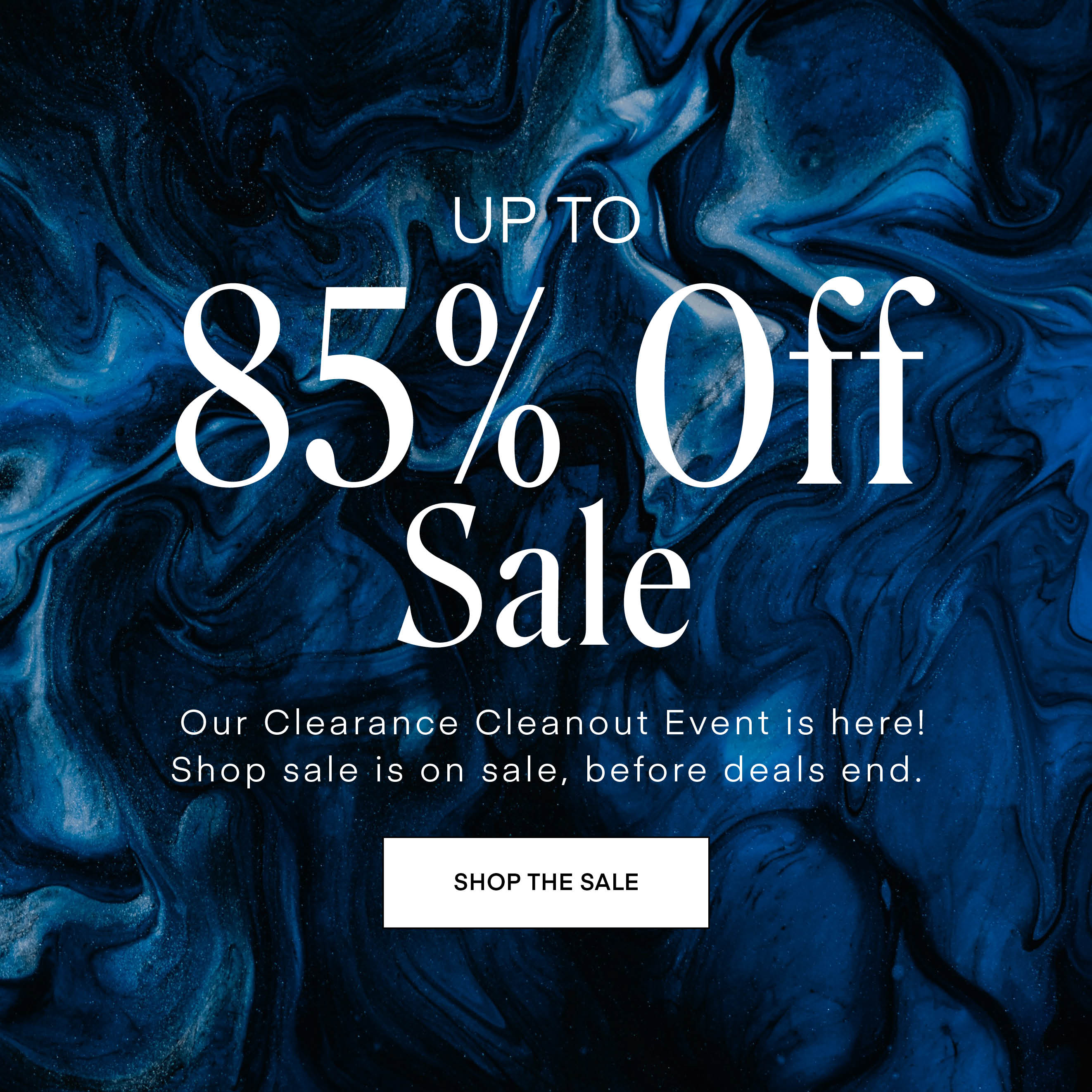 Up to 85% Off Sale