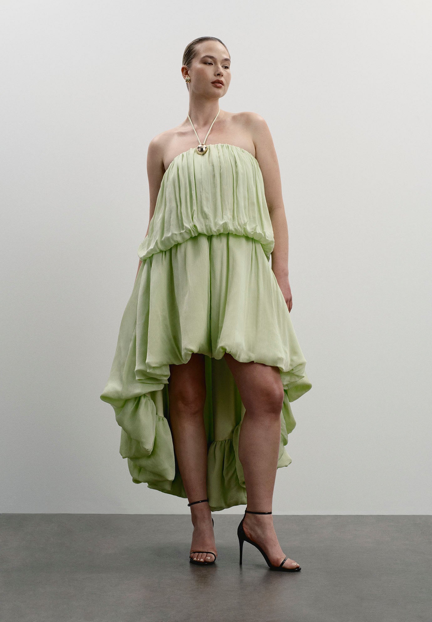 Dramatic Bubble Gown